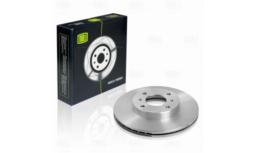 Диск тормозной Trialli, передний, арт. DF 140215