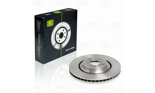 Диск тормозной Trialli, передний, арт. DF 190431