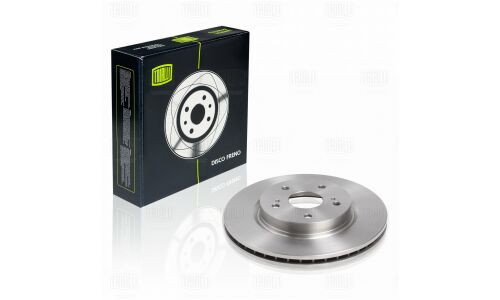 Диск тормозной Trialli, передний, арт. DF 240101