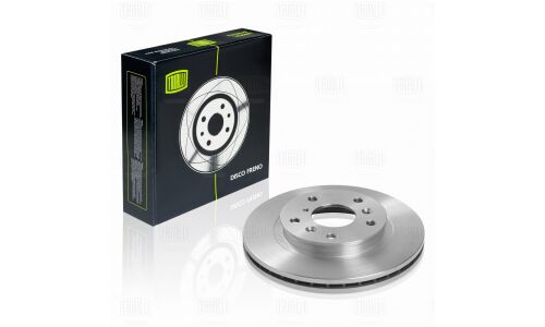 Диск тормозной Trialli, передний, арт. DF 270101