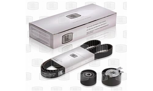 Комплект для замены ремня ГРМ Trialli (+2 ролика), для Lada Largus, Renault Logan, арт. GD 7702