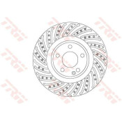 Диск тормозной TRW, передний, арт. DF6633S