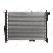 Радиатор охлаждения двигателя LYNXauto, паяный, арт. RB-1163