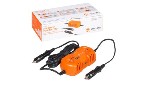 Зарядное устройство Airline Car-to-Car, от прикуривателя 12В, 5А, до 120Ач, арт. ACH-5A-12