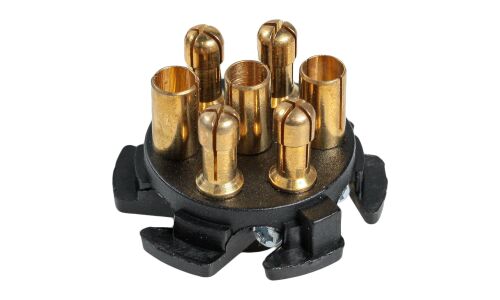 Вилка прицепа Airline, 12В, 7 контактов, пластиковый корпус, арт. ATE-01