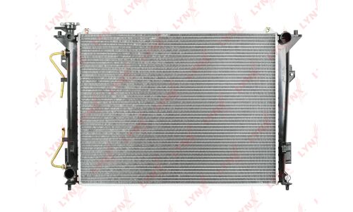 Радиатор охлаждения двигателя LYNXauto, паяный, арт. RB-1711