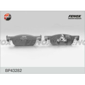 Колодки тормозные дисковые Fenox, передние, комплект на ось (4 шт), арт. BP43282