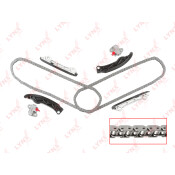 Комплект для замены цепи ГРМ LYNXauto TK-0177 для двигателя 1VD-FTV