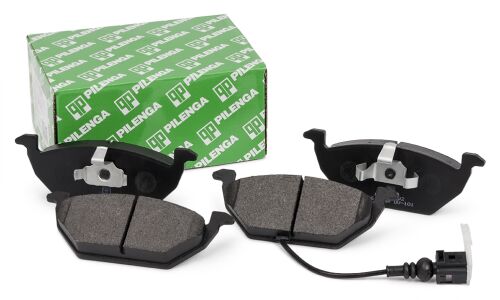 Колодки тормозные дисковые Pilenga, передние, комплект на ось (4 шт), арт. FD-P 6202