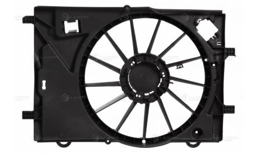 Кожух вентилятора охлаждения радиатора Luzar, для Chevrolet Aveo, арт. LFS 0595