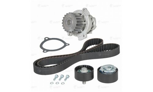 Ремкомплект ГРМ (помпа/ремень/2 ролика) для а/м ВАЗ 2170 Luzar, арт. LWP 0128