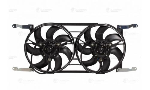 Э/вентилятор охл. для а/м УАЗ Patriot (12-) (2 вент.) (с кожухом) A/C+ Luzar, арт. LFK 0363