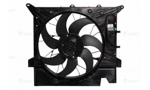 Вентилятор охлаждения радиатора Luzar, с кожухом, для Volvo XC90, арт. LFK 1057
