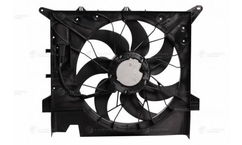 Вентилятор охлаждения радиатора Luzar, с кожухом, для Volvo XC90, арт. LFK 1057