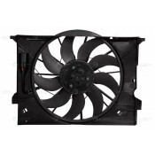 Вентилятор охлаждения радиатора Luzar, с кожухом, для Mercedes-Benz E-Class W211, арт. LFK 15211