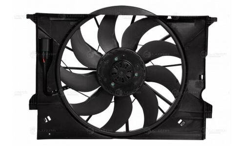 Вентилятор охлаждения радиатора Luzar, с кожухом, для Mercedes-Benz E-Class W211, арт. LFK 15211