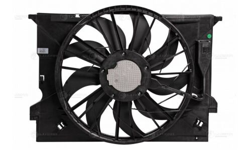 Вентилятор охлаждения радиатора Luzar, с кожухом, для Mercedes-Benz E-Class W211, арт. LFK 15211