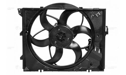Вентилятор охлаждения радиатора Luzar, с кожухом, для BMW 3-Series (E90), арт. LFK 26173