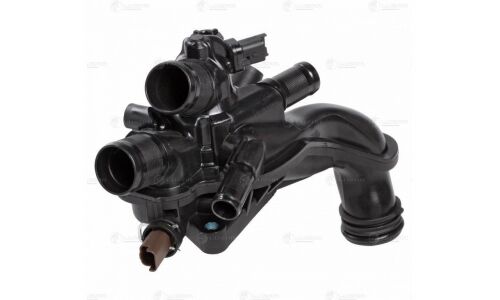 Термостат Luzar, для Peugeot 308, Citroen C4, «быстросъём» и два датчика, с корпусом, арт. LT 2070