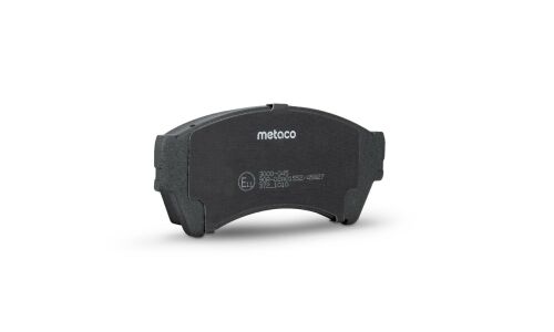 Колодки тормозные дисковые Metaco, передние, комплект на ось (4 шт), арт. 3000-045