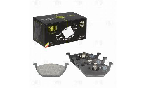 Колодки тормозные дисковые Trialli передние, комплект на ось (4 шт), арт. PF 1802