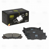 Колодки тормозные дисковые Trialli передние, комплект на ось (4 шт), арт. PF 1904