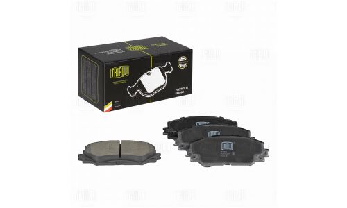 Колодки тормозные дисковые Trialli, передние, комплект на ось (4 шт), арт. PF 1915