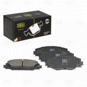 Колодки тормозные дисковые Trialli передние, комплект на ось (4 шт), арт. PF 1908