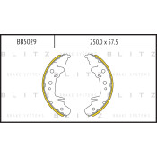 Колодки тормозные барабанные Blitz, арт. BB5029