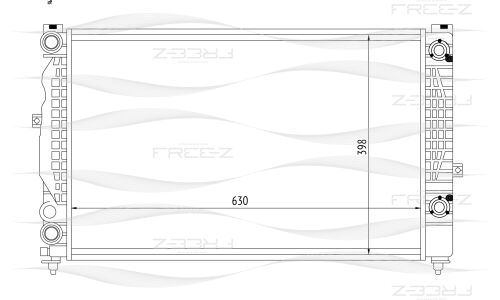 Радиатор FREE-Z, арт. KK0101