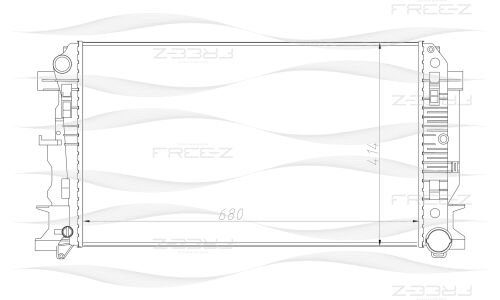 Радиатор FREE-Z, арт. KK0232