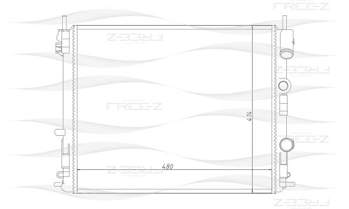 Радиатор FREE-Z, арт. KK0183
