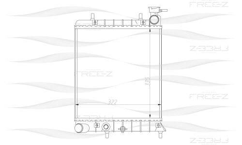 Радиатор FREE-Z, арт. KK0225