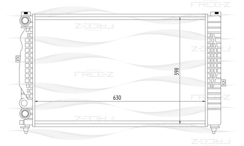Радиатор FREE-Z, арт. KK0103