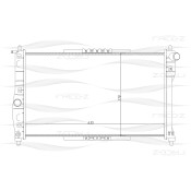 Радиатор охлаждения двигателя Free-Z, арт. KK0138