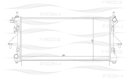 Радиатор FREE-Z, арт. KK0175