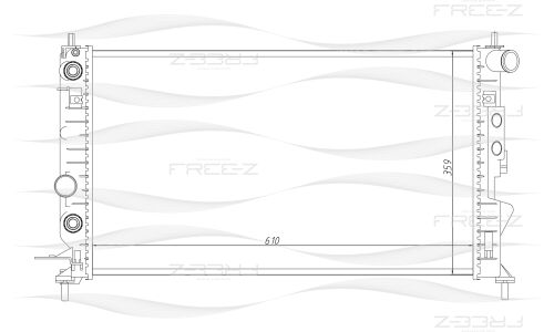Радиатор FREE-Z, арт. KK0167