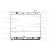 Радиатор охлаждения двигателя Free-Z, арт. KK0221