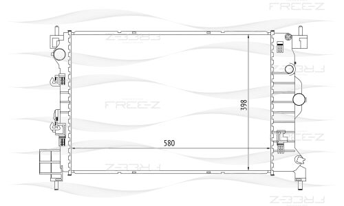 Радиатор FREE-Z, арт. KK0143