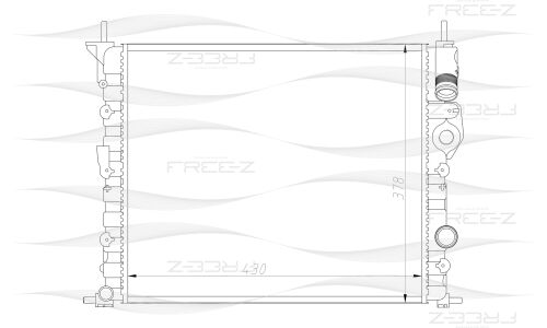 Радиатор FREE-Z, арт. KK0186