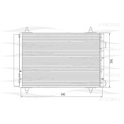 Радиатор кондиционера FREE-Z, арт. KC0254