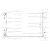 Радиатор системы охлаждения FREE-Z, арт. KK0104