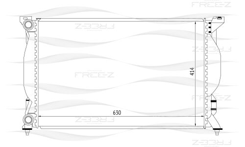 Радиатор системы охлаждения FREE-Z, арт. KK0104