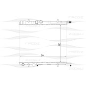 Радиатор охлаждения двигателя Free-Z, арт. KK0173