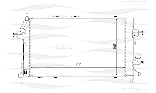 Радиатор FREE-Z, арт. KK0162