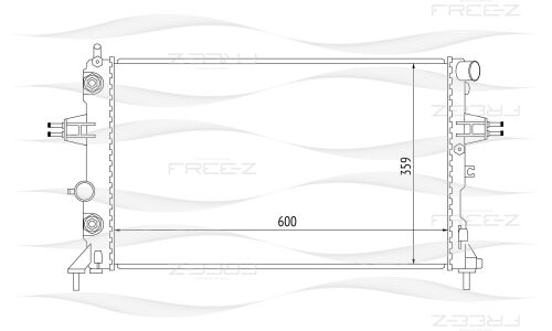 Радиатор FREE-Z, арт. KK0170