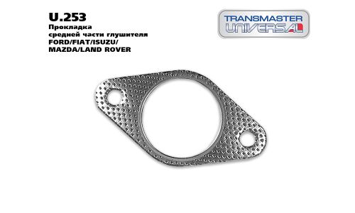 Прокладка, паранитовая металлосодержащая TRANSMASTER, арт. U.253