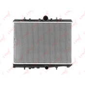 Радиатор охлаждения двигателя LYNXauto, паяный, арт. RB-2078