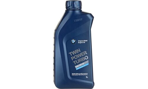 Масло моторное BMW Twin Power Turbo 5w30 синтетическое, API SN, ACEA C3, для бензинового двигателя, 1л, арт. 83 21 2 465 849