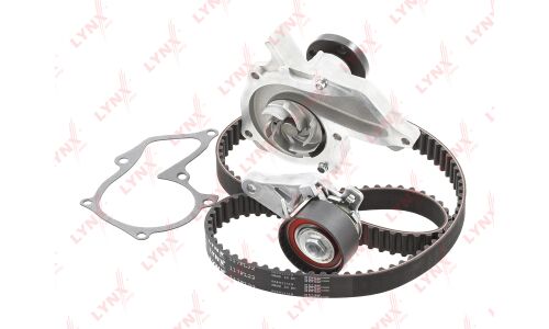 Ремень ГРМ LYNXauto с водяным насосом, комплект, арт. PW-1055